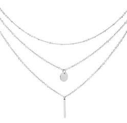 Troli Ожерелье из тройной стали цена и информация | Украшения на шею | kaup24.ee