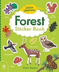 Forest Sticker Book цена и информация | Книги для малышей | kaup24.ee
