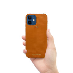 Кожаный чехол Zillionaire Lizard для iPhone 12 Mini (5,4”) — Оранжевый цена и информация | Чехлы для телефонов | kaup24.ee