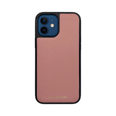 Кожаный чехол Zillionaire Epsom для iPhone 12 Mini (5,4”) — Розовый цена и информация | Чехлы для телефонов | kaup24.ee
