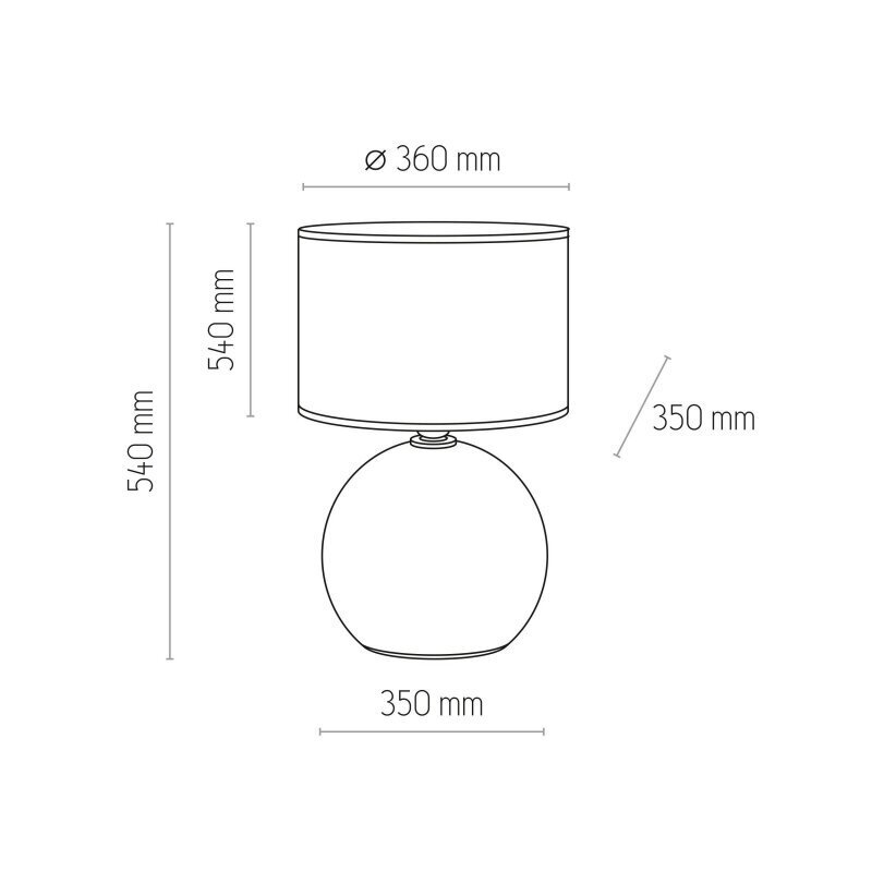 Lauavalgusti TK Lighting Palla 5079 hind ja info | Laualambid | kaup24.ee