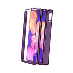 Чехол 360° + Защитное стекло для Samsung Galaxy S20 (6,2″) — Фиолетовый цена и информация | Чехлы для телефонов | kaup24.ee