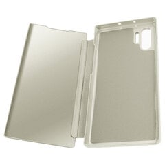 Чехол Mirror Flip для Samsung Galaxy S20 Ultra — Серебряный цена и информация | Чехлы для телефонов | kaup24.ee