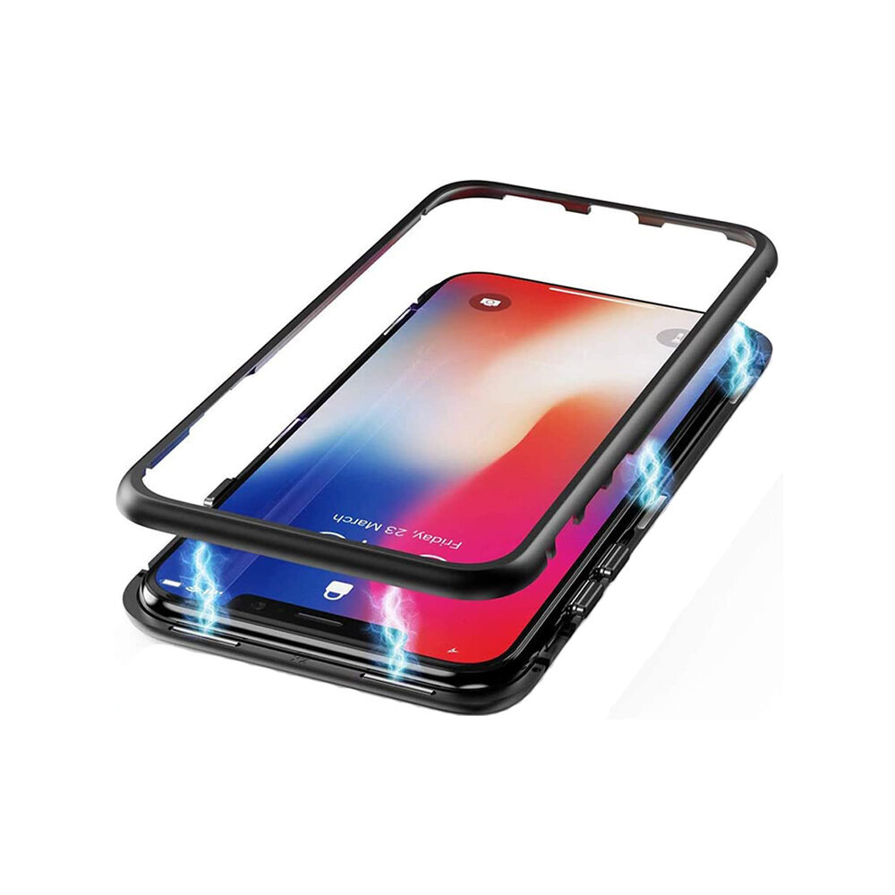 iPhone X/Xs (5,8″) Magnetic Ümbris – Punane hind ja info | Telefoni kaaned, ümbrised | kaup24.ee