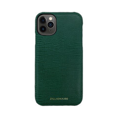 ZILLIONAIRE iPhone 11 Pro Max (6,5″) Lizard Nahast Ümbris – Roheline hind ja info | Telefoni kaaned, ümbrised | kaup24.ee