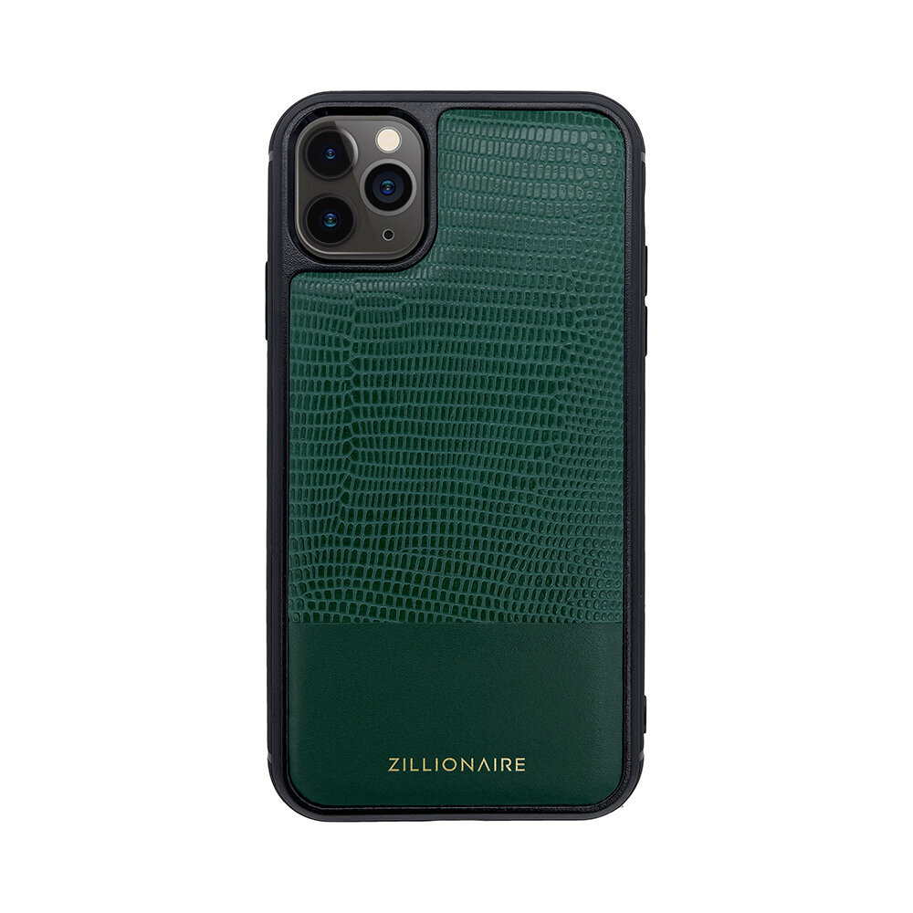 ZILLIONAIRE iPhone 11 Pro (5,8″) Lizard Nahast Ümbris – Roheline hind ja info | Telefoni kaaned, ümbrised | kaup24.ee