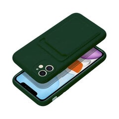 Чехол Forcell Card для iPhone 11 (6,1″) — Тёмно-зелёный цена и информация | Чехлы для телефонов | kaup24.ee