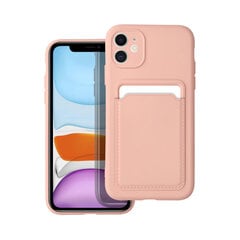 iPhone 11 (6,1″) Forcell CARD ümbris – Roosa hind ja info | Telefoni kaaned, ümbrised | kaup24.ee