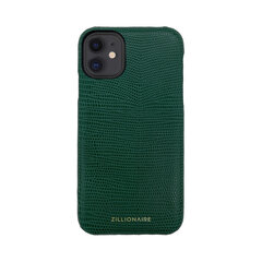 Кожаный чехол Zillionaire Lizard для iPhone 11 (6,1″) — Зелёный цена и информация | Чехлы для телефонов | kaup24.ee