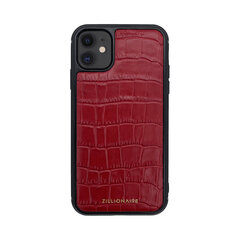 ZILLIONAIRE iPhone 11 (6,1″) Croco Matte Nahast Ümbris – Punane hind ja info | Telefoni kaaned, ümbrised | kaup24.ee