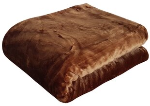 Одеяло, коричневый цвет, 160x210 см. цена и информация | Покрывала, пледы | kaup24.ee