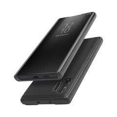Чехол Mirror Flip для Samsung Galaxy S20 Ultra — Чёрный цена и информация | Чехлы для телефонов | kaup24.ee