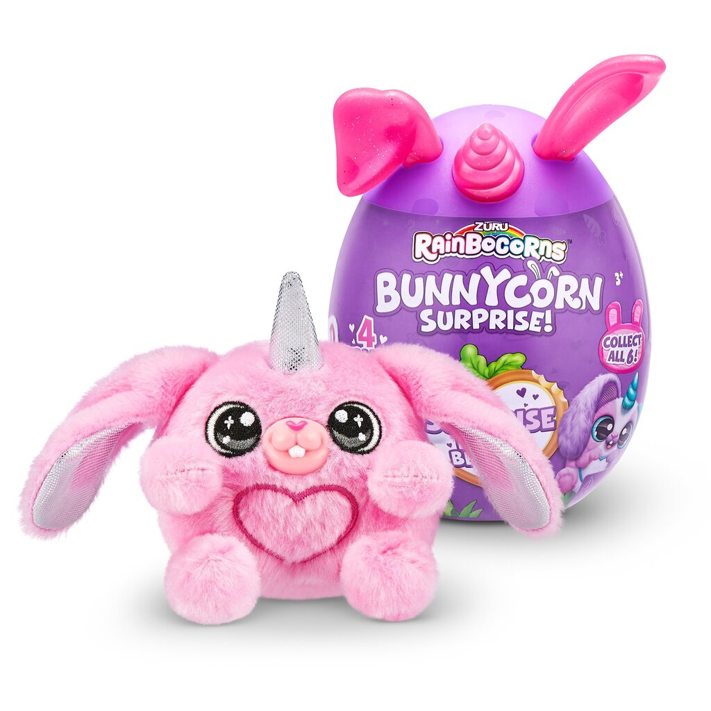 Plüüsist mänguasi koos tarvikutega Rainbocorns Bunnycorn, 9260/9260SQ1 hind ja info | Pehmed mänguasjad | kaup24.ee