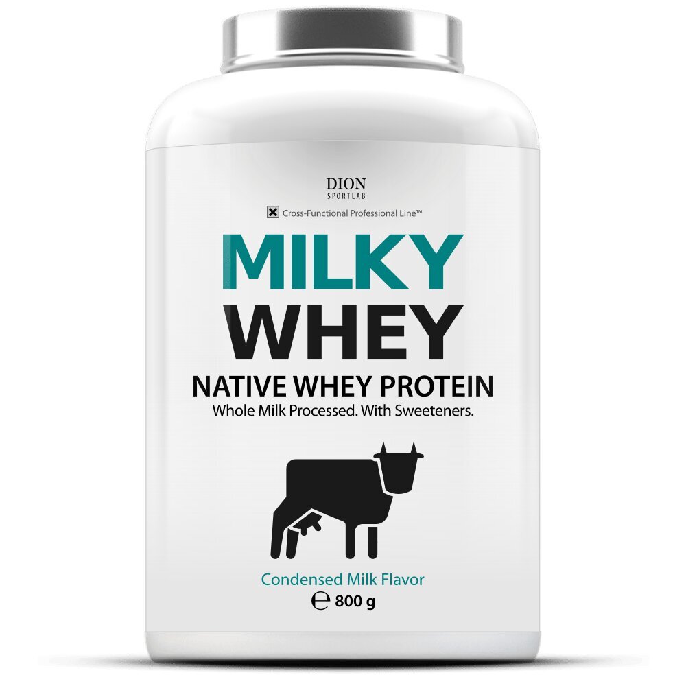 Dion Sportlab Milky Whey, Condensed milk, 900g цена и информация | Proteiin | kaup24.ee