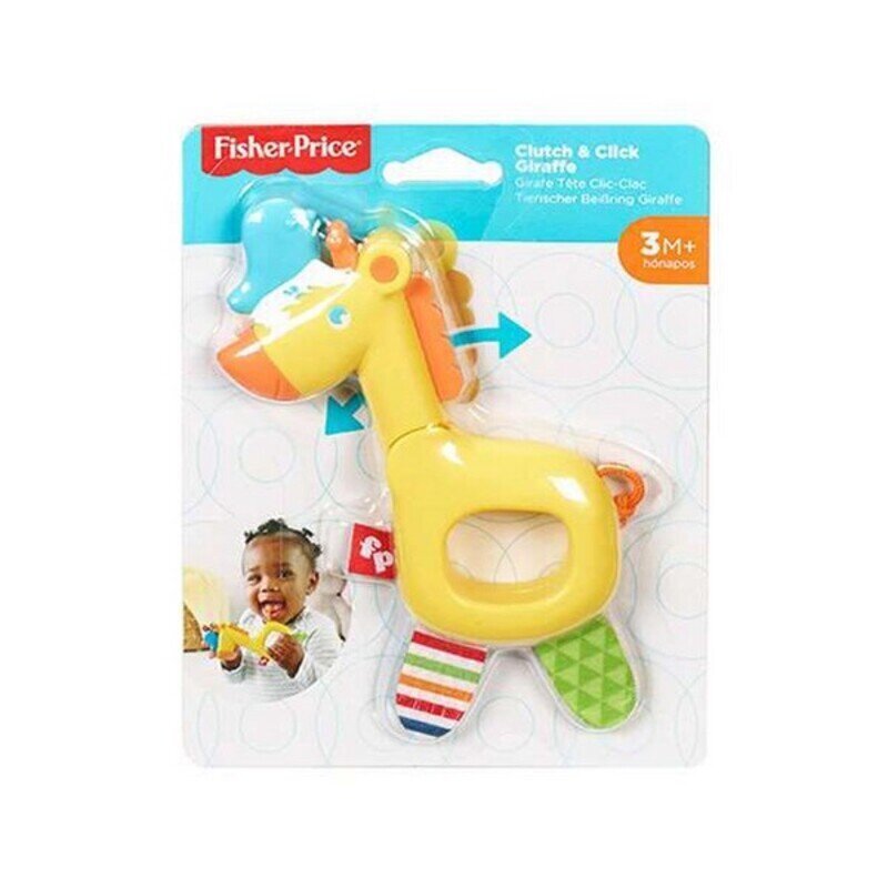 Hammastetuleku kõristi Fisher-Price Safari Mattel цена и информация | Imikute mänguasjad | kaup24.ee