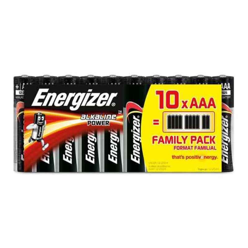 Leelispatareid Energizer 630066 AAA LR03 (10 uds) hind ja info | Patareid | kaup24.ee