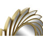 Peeglikomplekt DKD Home Decor Šampanja Kristall Kuldne polüpropüleen (25 x 2 x 25 cm) (2 pcs) hind ja info | Peeglid | kaup24.ee
