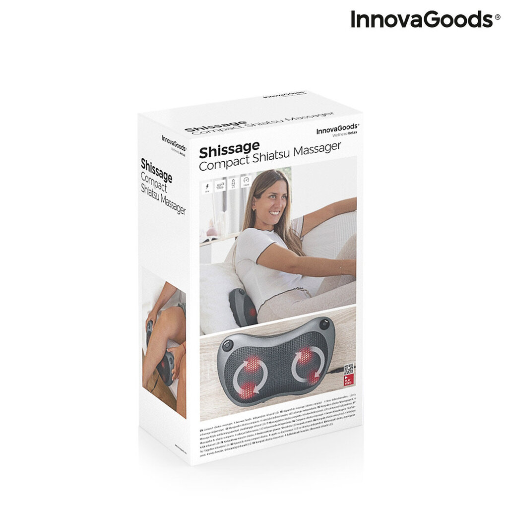 Kompaktne Shiatsu masseerija Shissage InnovaGoods цена и информация | Massaažiseadmed | kaup24.ee