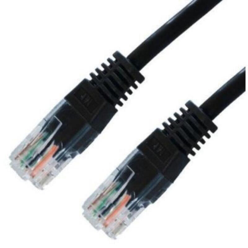 CAT 6 UTP Kaabel NANOCABLE 10.20.0401-BK (1 m) цена и информация | Kaablid ja juhtmed | kaup24.ee