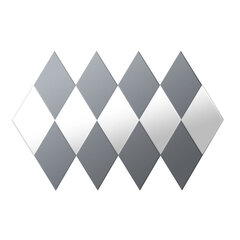 Seinapeegel DKD Home Decor Kristall (120 x 2 x 80 cm) hind ja info | Peeglid | kaup24.ee