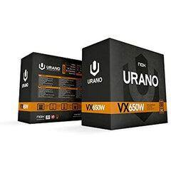 Toiteplokk NOX Urano VX 650W hind ja info | Toiteplokid (PSU) | kaup24.ee