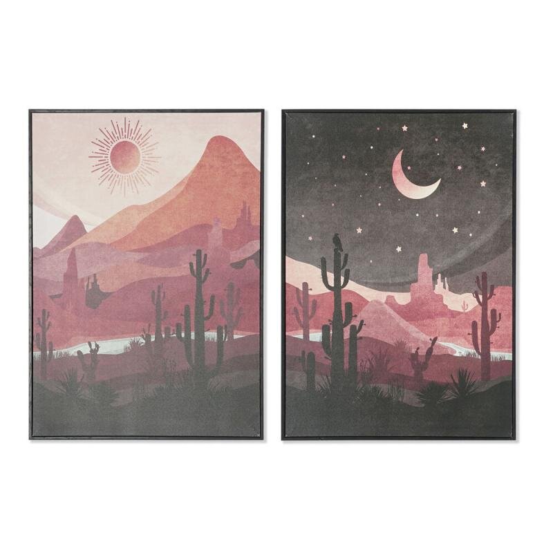 Maal DKD Home Decor Maastik (2 pcs) (50 x 3 x 70 cm) цена и информация | Seinapildid | kaup24.ee