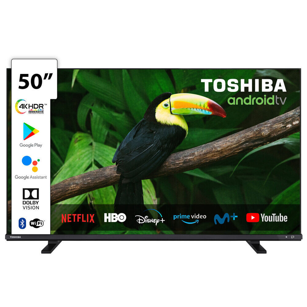 Smart-TV Toshiba 50UA4C63DG 50" 4K Ultra HD HDR Android TV hind ja info | Telerid | kaup24.ee