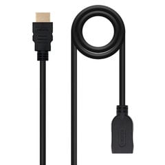 Удлинитель HDMI NANOCABLE V2.0 1 m цена и информация | Кабели и провода | kaup24.ee