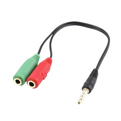 Audiokaabel (3.5mm) Ewent EC1640 0,15 m hind ja info | USB jagajad, adapterid | kaup24.ee