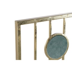 Seinapeegel DKD Home Decor Kristall Roosa Kuldne Metall Ringid (100 x 3 x 100 cm) hind ja info | Peeglid | kaup24.ee