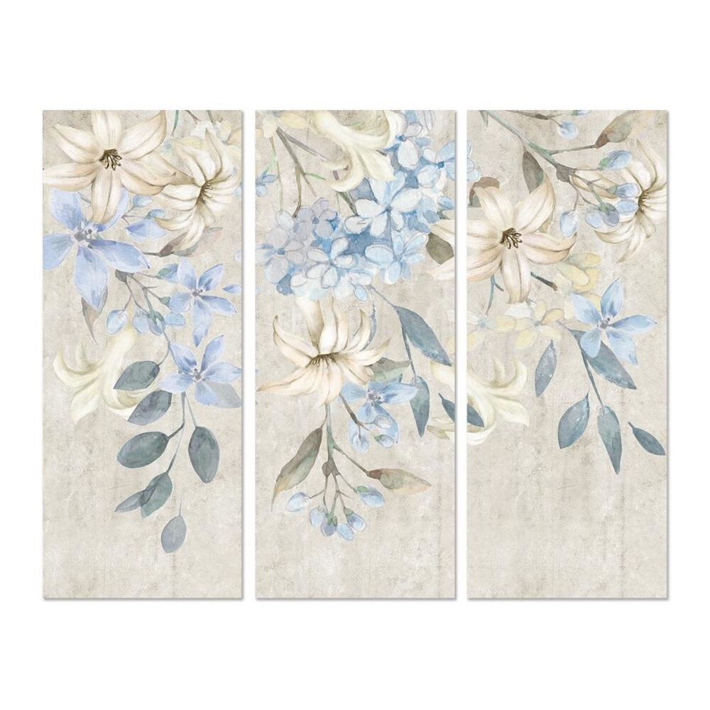 Maal DKD Home Decor Kwiaty (3 pcs) (55 x 3 x 135 cm) hind ja info | Seinapildid | kaup24.ee