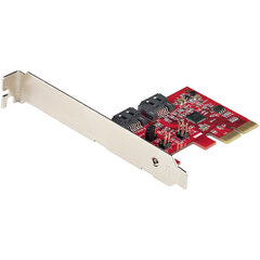 RAIDi kontrollerkaart Startech 2P6GR-PCIE-SATA-CARD hind ja info | Emaplaadid | kaup24.ee
