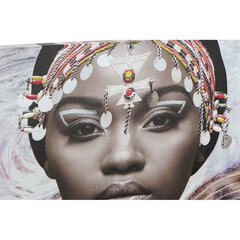 Картина DKD Home Decor, Полотно, Африканка (3 шт.) (50 x 1.8 x 70 cm) цена и информация | Картины, живопись | kaup24.ee