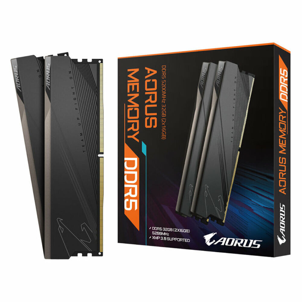 RAM-mälu Gigabyte Aorus 5200 DDR5 32GB (2X16GB) цена и информация | Operatiivmälu (RAM) | kaup24.ee