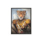 Maal DKD Home Decor Leopard (74 x 3 x 97 cm) цена и информация | Seinapildid | kaup24.ee