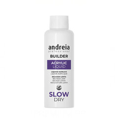 Küünte ravi Professional Builder Acrylic Liquid Slow Dry Andreia (100 ml) (100 ml) цена и информация | Лаки для ногтей, укрепители для ногтей | kaup24.ee