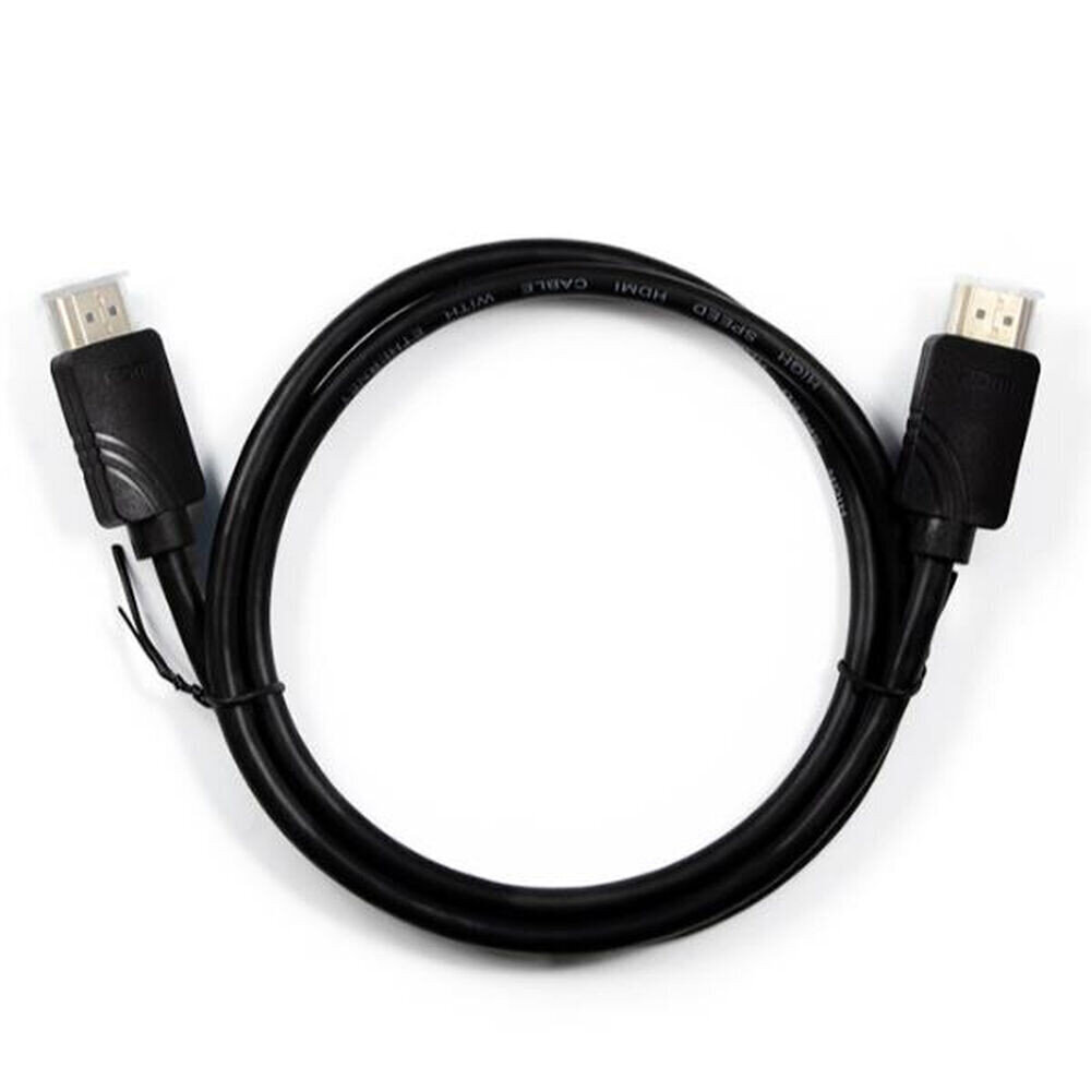 HDMI Kaabel Nilox Must 1 m цена и информация | Kaablid ja juhtmed | kaup24.ee