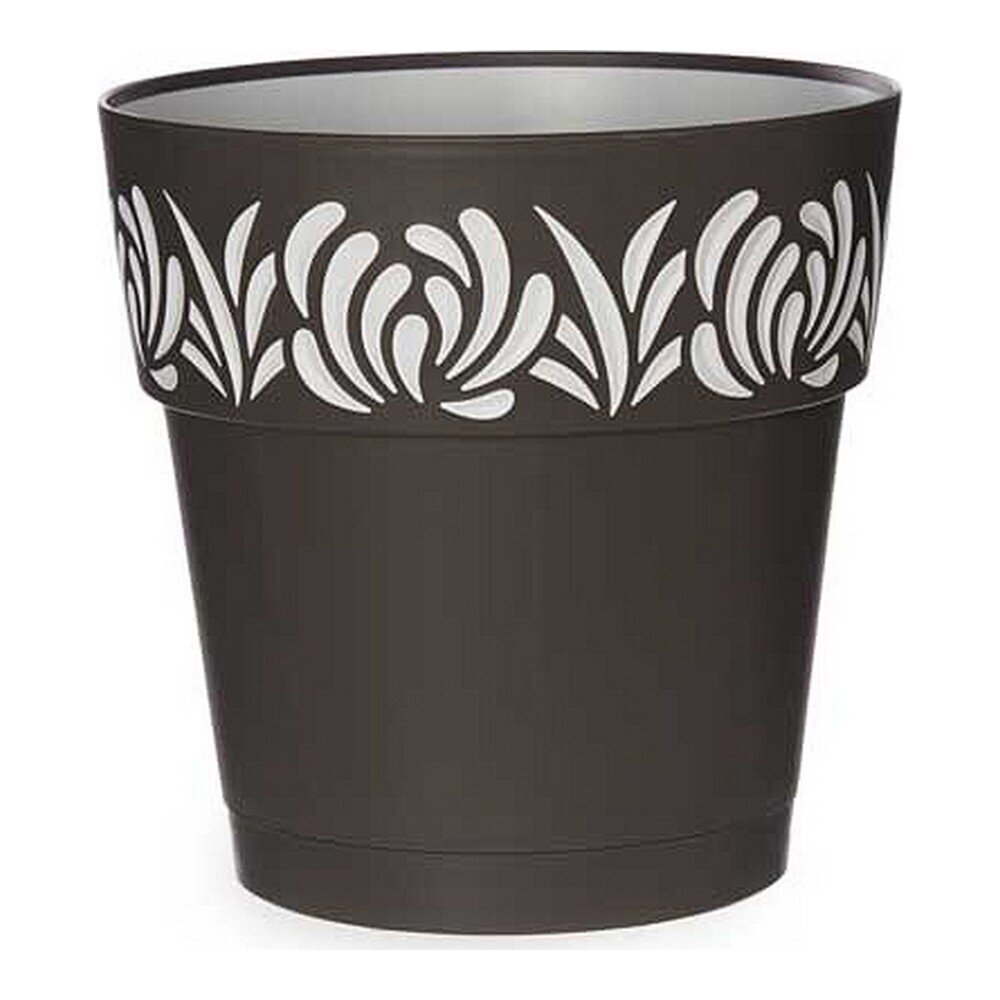 Self-watering pot Gaia Antratsiithall Plastmass (25 x 25 x 25 cm) hind ja info | Dekoratiivsed lillepotid | kaup24.ee