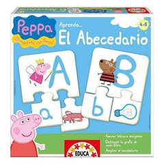 Образовательный набор El Abecedario Peppa Pig Educa 29-15652 (ES) цена и информация | Развивающие игрушки | kaup24.ee
