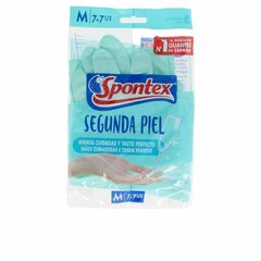 Kindad Spontex Second Skin Suurus M hind ja info | Puhastustarvikud | kaup24.ee