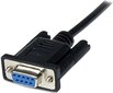 StarTech SCNM9FM2MBK, DB-9, 2 m цена и информация | USB jagajad, adapterid | kaup24.ee