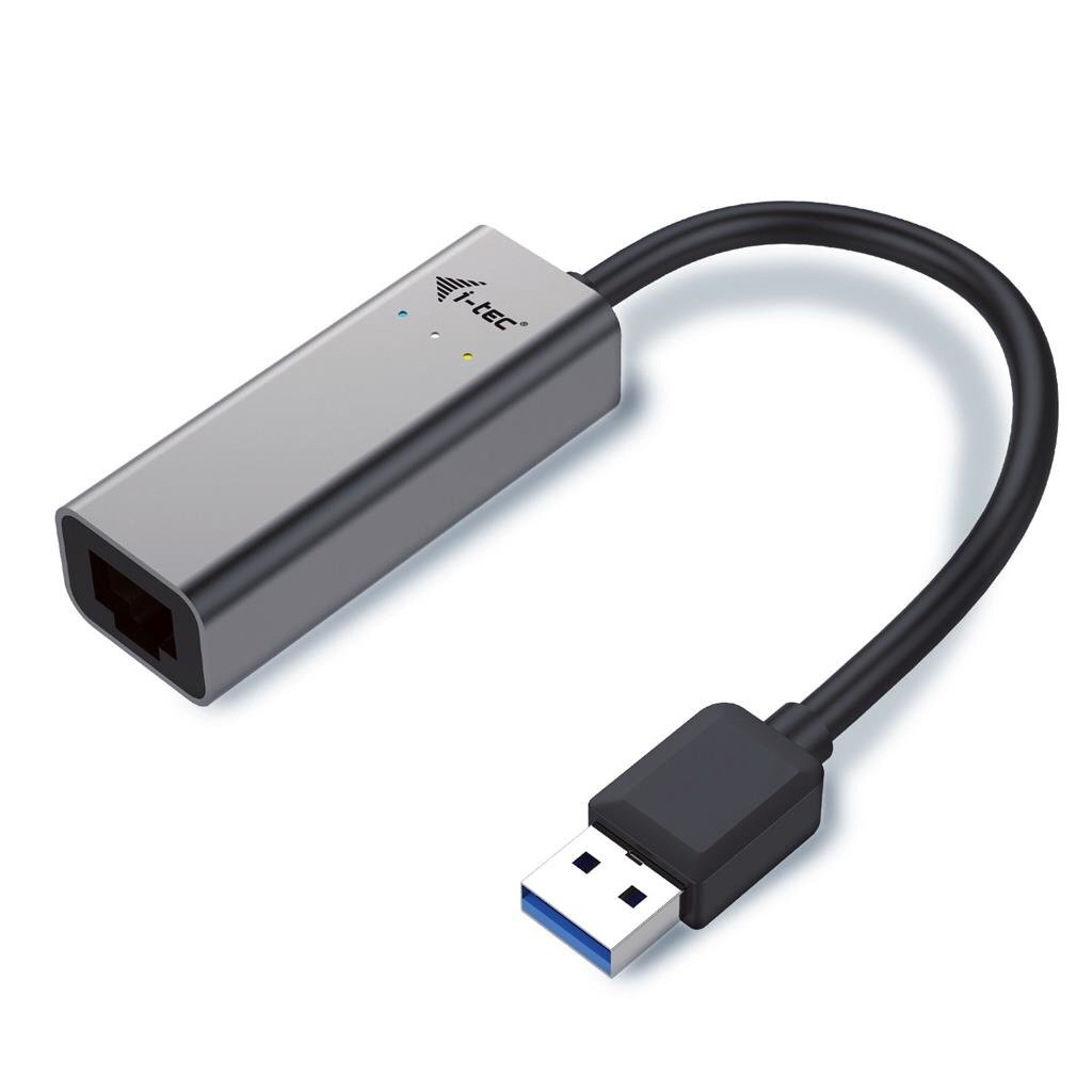 i-tec USB 3.0 Ethernet Gigabit Etherneti adapter, 1x USB 3.0 kuni RJ45 10/100/1000 Mbps цена и информация | USB jagajad, adapterid | kaup24.ee