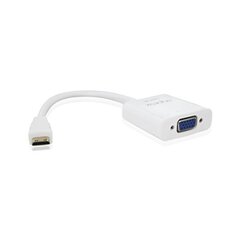 Mini hdmi &#x2013; vga adapteris approx! appc20 moteriškas kištukas tat&#x103; цена и информация | Адаптеры и USB-hub | kaup24.ee