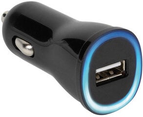 Vivanco autolaadija USB 2.1A, must (36256) hind ja info | Mobiiltelefonide laadijad | kaup24.ee