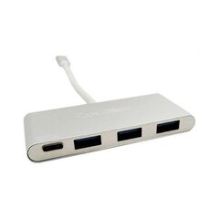 USB-разветвитель C CoolBox COO-HUC3U3PD цена и информация | Адаптеры и USB-hub | kaup24.ee