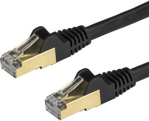 Жесткий сетевой кабель UTP кат. 6 Startech 6ASPAT2MBK           (2 m) цена и информация | Кабели и провода | kaup24.ee