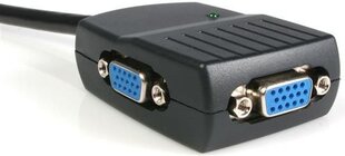 2-Port VGA jungiklis Startech ST122LE must цена и информация | Адаптеры и USB-hub | kaup24.ee