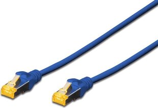 Жесткий сетевой кабель UTP кат. 6 Digitus CA20267493 5 m Синий цена и информация | Кабели и провода | kaup24.ee