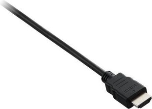 Кабель HDMI V7 V7E2HDMI4-01M-BK     Чёрный цена и информация | Кабели и провода | kaup24.ee