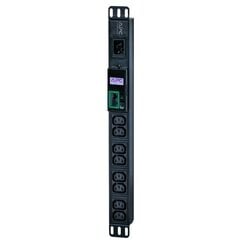 APC EPDU1016M PDU Easy 1U mõõdetud, 16A, 8xC13 цена и информация | Удлинители | kaup24.ee